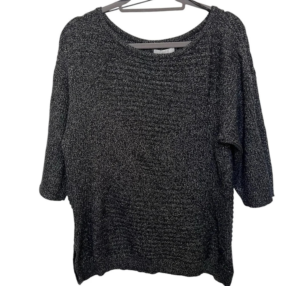 Dana Buchman Sparkling Knit Sweater Top Size‎ XL